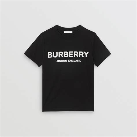 burberry tshirt lookbook|logo cotton t shirt.